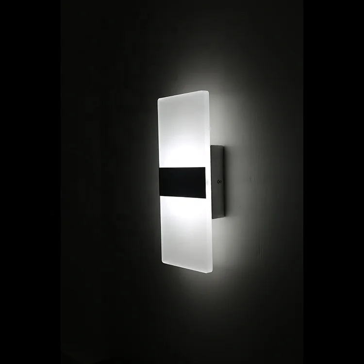 Modern Led Wall Light up down indoor living room wall bracket Light led acrylic Simplicity Decorative wall light