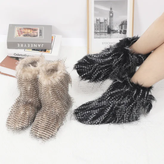 High standard beautiful appearance long-durable flexible fashion warm thickened fur  boots for women