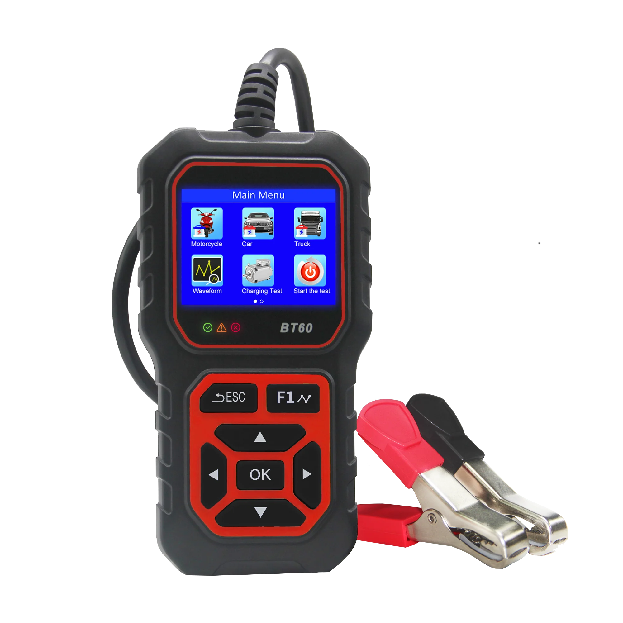 Быстрый и точный Тестер нагрузки батареи Acclope BT60 система запуска зарядки применяется для автомобилей грузовиков