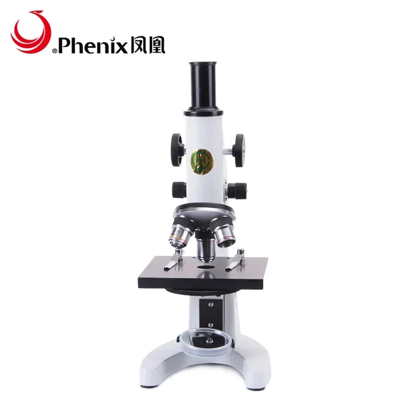 Phenix XSP02 40X-640X ручной монокулярный Биологический микроскоп для первичной и вторичной лаборатории