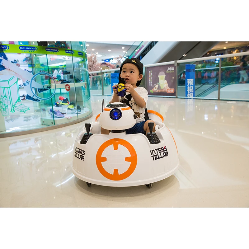 Unisex 360 Degree Rotation Electric Bumper Cars 12 Volt Electric car child 3-7 Years plastic toys toys electric car for children