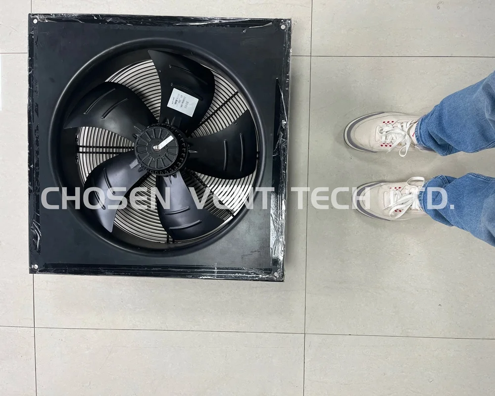 AC 630mm Best Selling Axial Fan 5 Blade Impeller High Efficiency Cooling Industrial Ac Axial Flow Fan