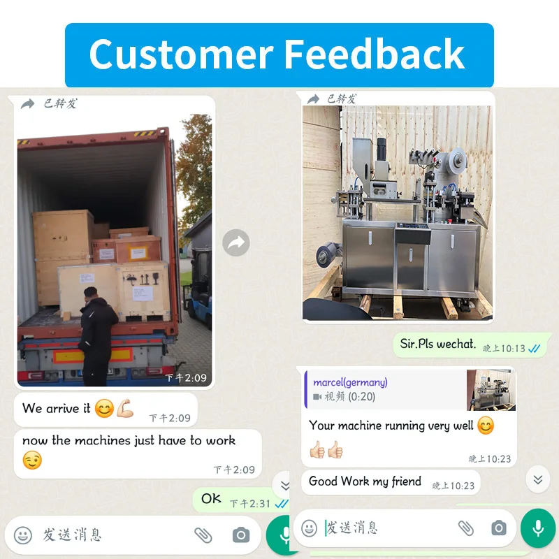 Alu-Plastic and Pill Capsule Tablet Blister Packer Packing Machine Auto Medicine Granules Small Blister Packing  Machine