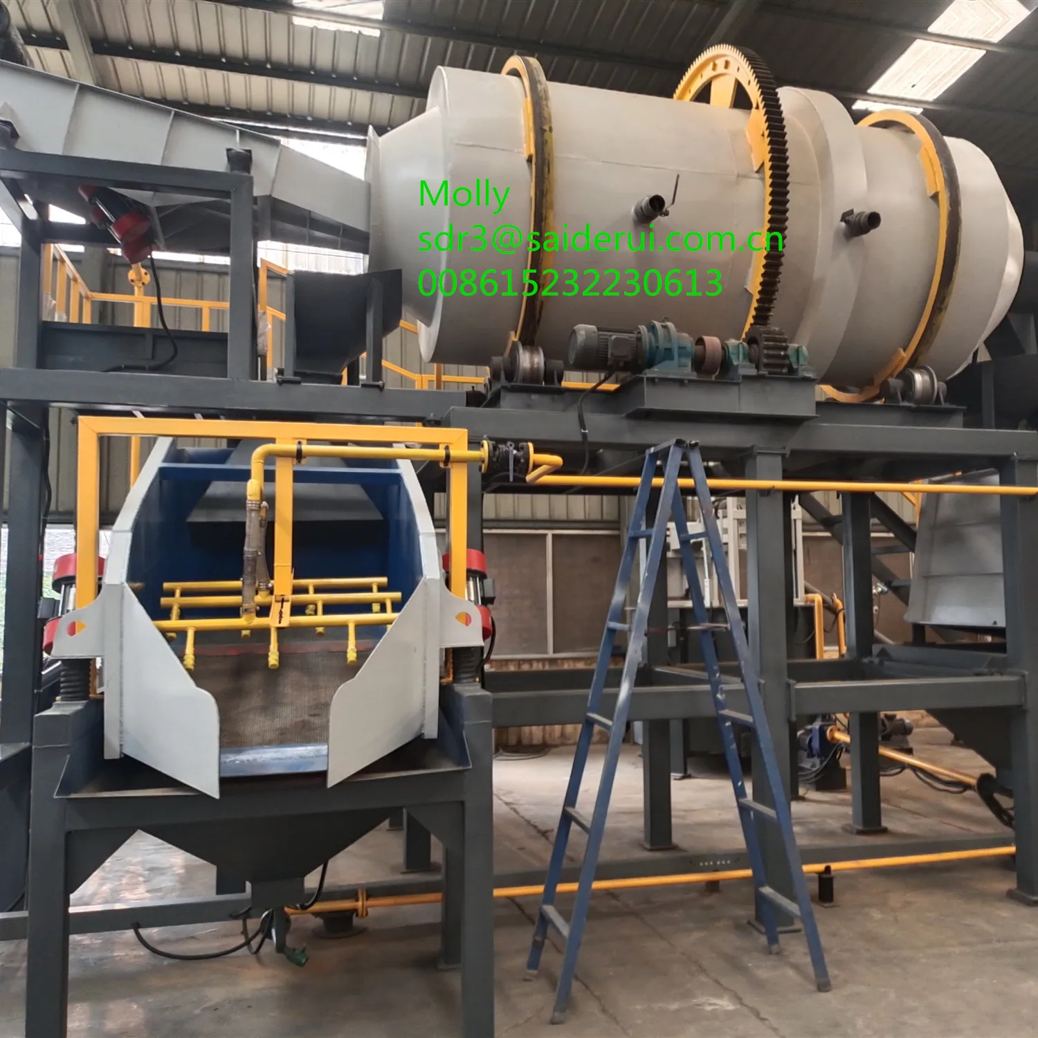 Scrap Copper aluminum lead zinc magnesium Heavy Medium separation HMS/Dense Medium separator /zorba separator