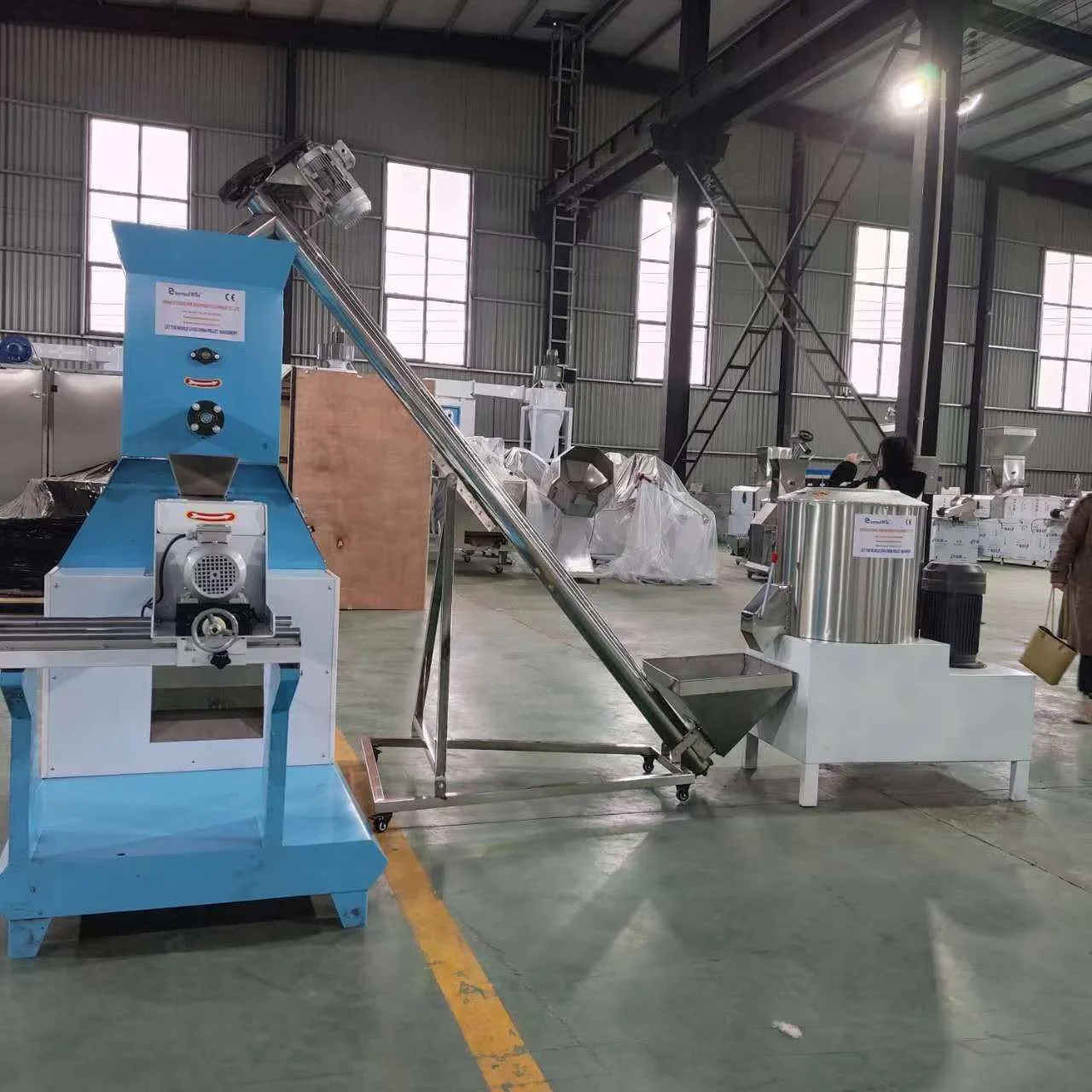 Crispy Corn Puff Snack Machine Fully Automatic Making Machines Extruder Production Line