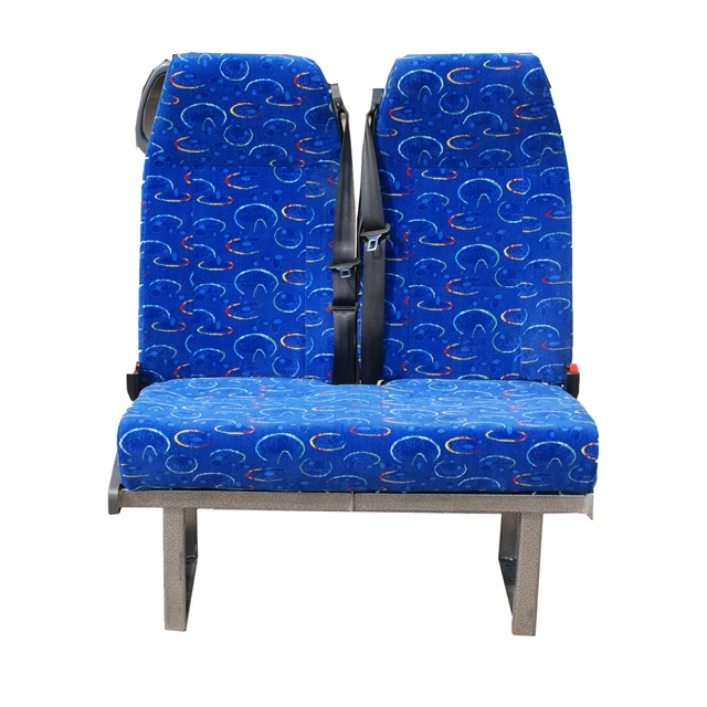 Wholesale blue safety bus chair special belt buckle for bus