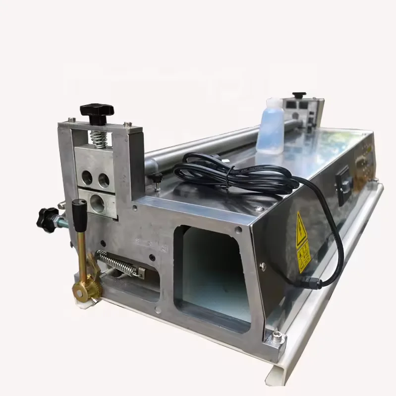JS-600A 600mm Desktop Electric Manual Paper Pasting Box Cold Gluing Machine With Cheap Price