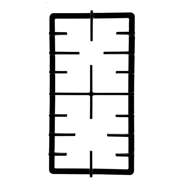 Wholesale custom gas stove accessories cast iron rectangular stove rack