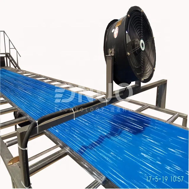 DNUO Automatic frp fiberglass gel coat flat or corrugated sheet panel with  different colors making machine