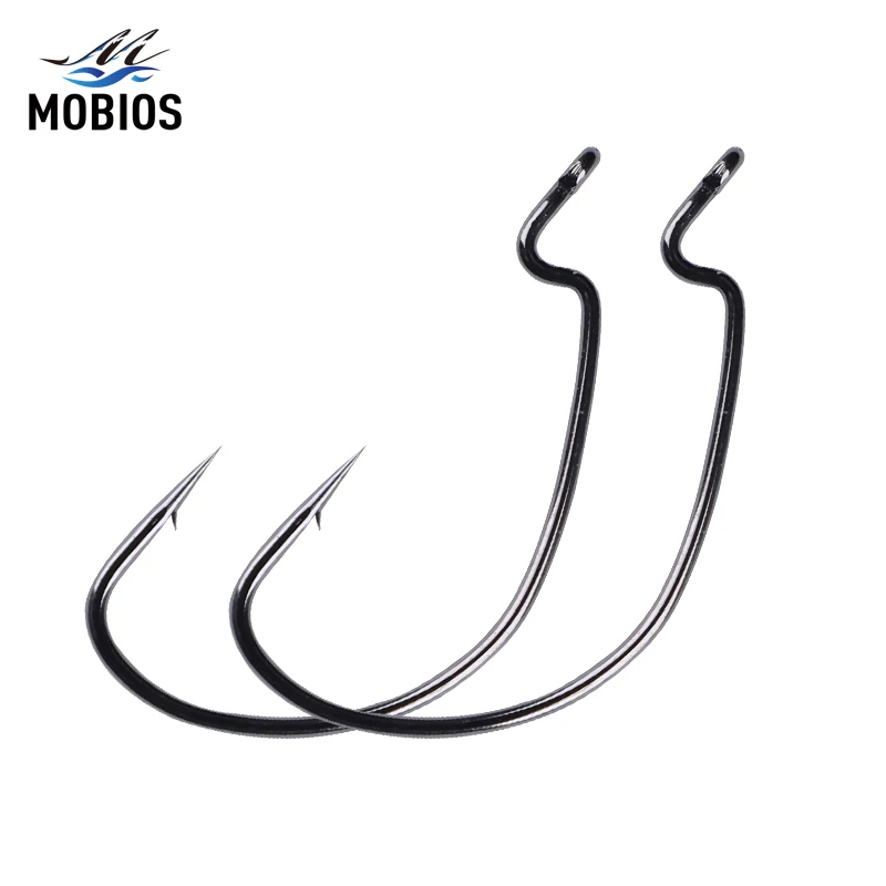 MOBIOS 6/0 # - 10/0 Strength 1X 2X рыболовный крючок для джиггинга из высокоуглеродистой стали HW601