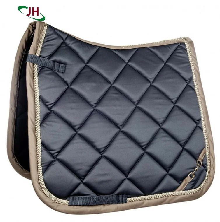 China Factory Purple Custom Dressage Saddle Pad Pink Cloth