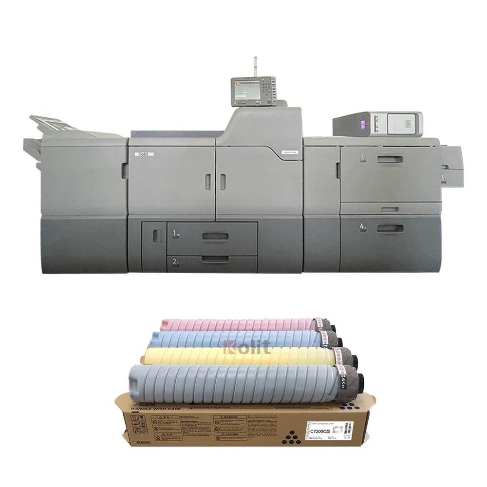 Premium Remanufactured Laser Printer Photocopier For Ricoh color C7100  C7100X Multi-function A3Production Press Printer 360gsm