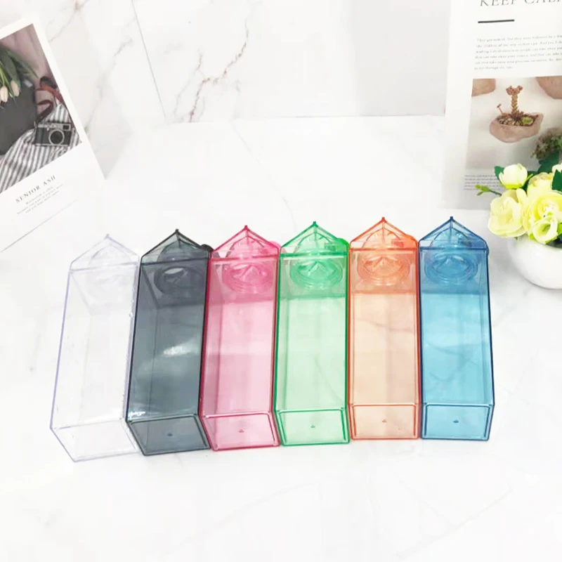
Wholesale Custom 1 Liter Plastic Fancy Drinking Milk Carton Water Bottle Plastic Mineral Water Bottle 