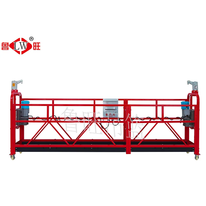 ZLP630 Suspended Platform building working powder paint Platform Lift Construct Electric Gondola