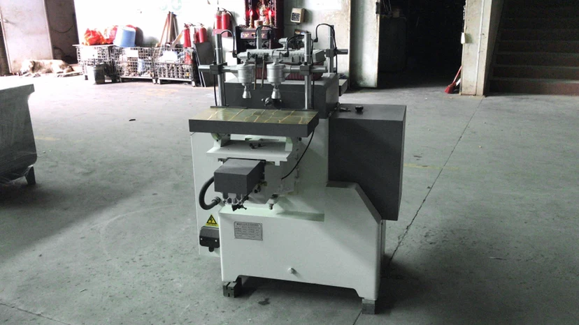 MS3112 Hot Sale Woodworking Horizontal Double-head Tenon Slot Machine High Precision from Foshan China Automatic Spare Parts