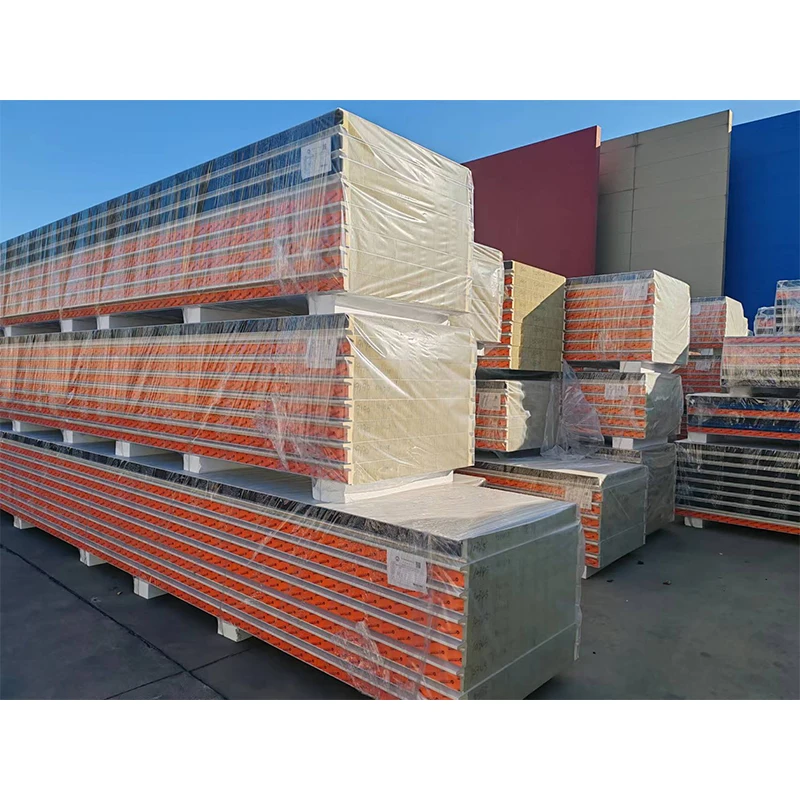Environmental friendly pu foam sandwich panel exterior wall sandwich panels for cold storage