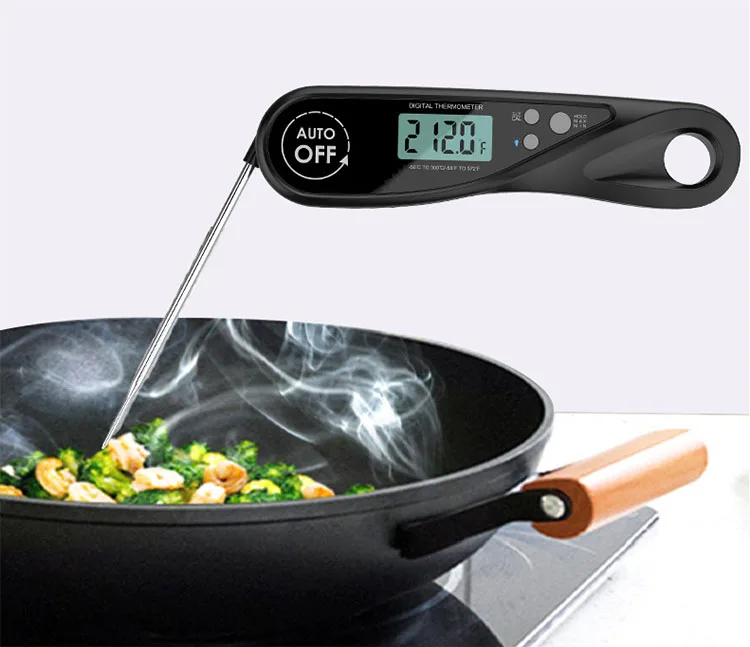 Fast Thermocouple Digital Instant Read Meat Thermometer with magnet  for Grilling BBQ Smoker Kitchen Food Cooking Thermometer