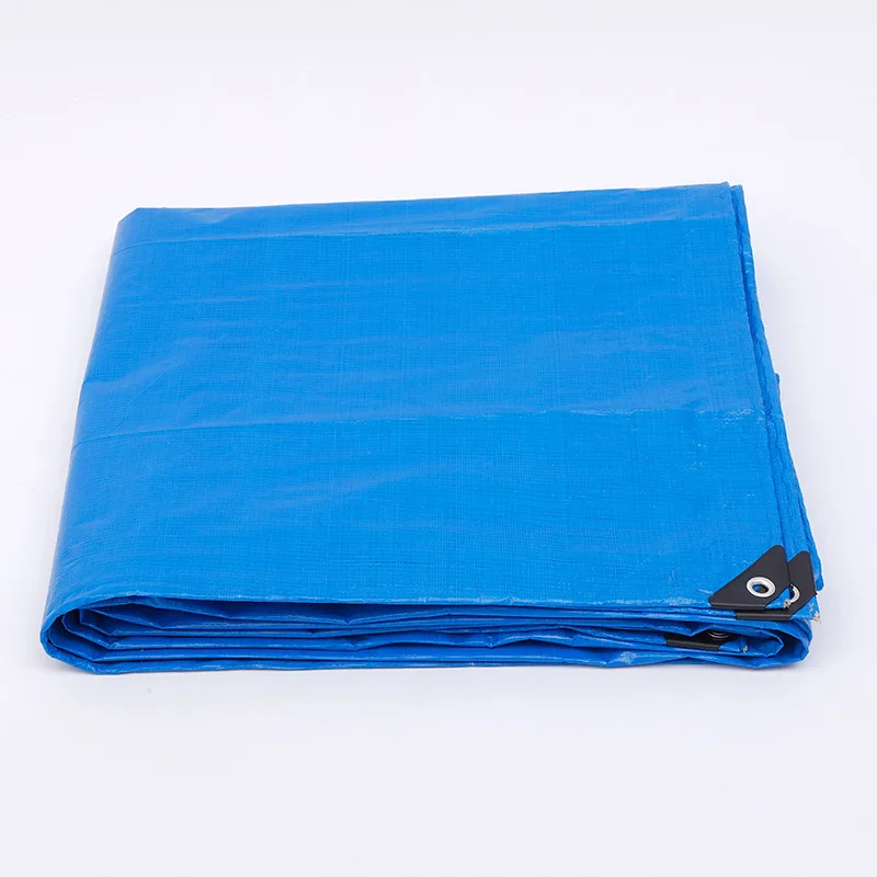 190gsm 4m x 6m Heavy Duty Garden Tarp Multipurpose Waterproof Polyethylene Tarpaulin for Boat Roof Covering PE Tarpaulin