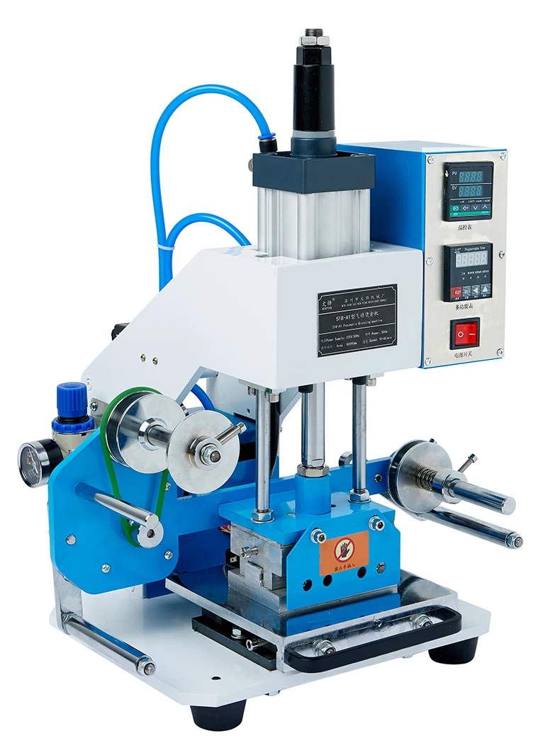 New Embossing Manual Leather Paper Wood Machine Letters Hot Gold Foil Stamping Machine