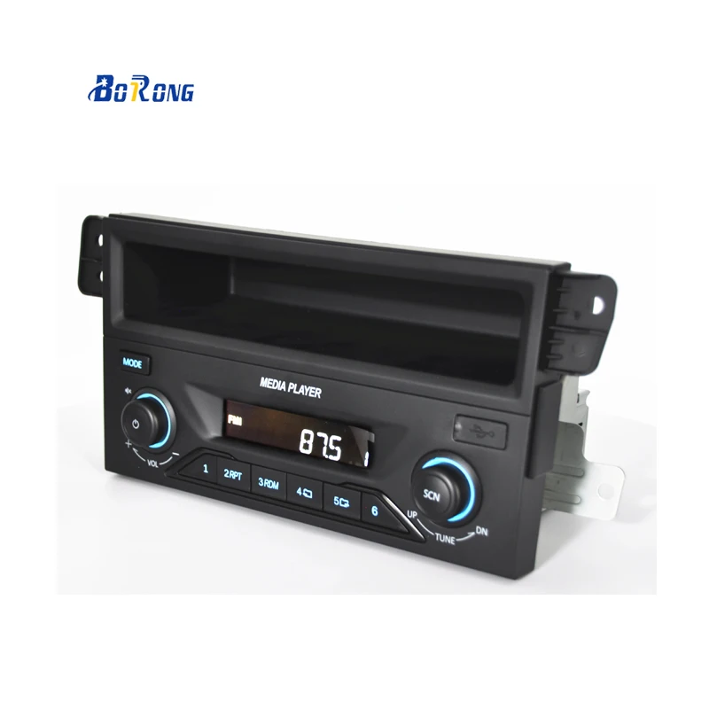 HOT Car Radio MP3 Player 12V 24V FM Radio AUX Input Stereo Audio