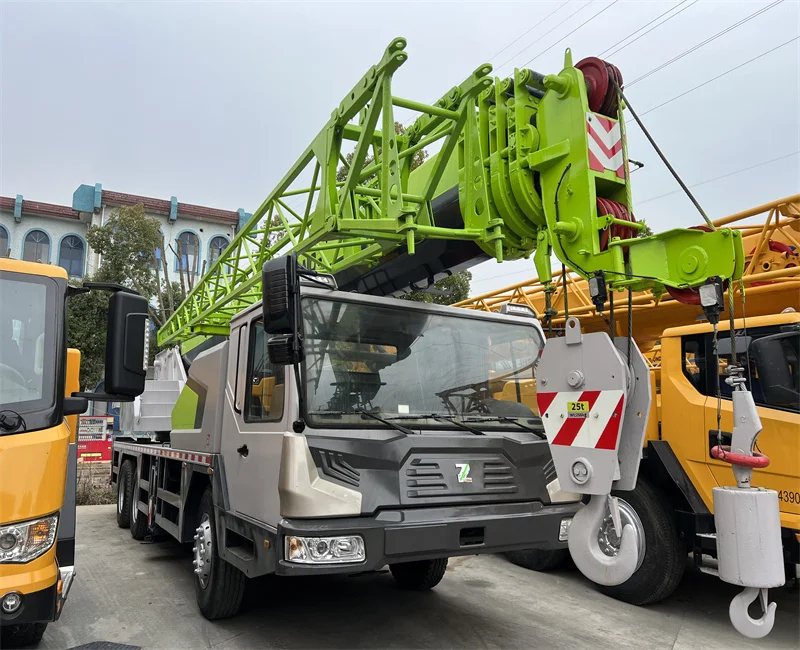 China top brand ZOOMLION ZTC250 ZTC350 25ton 35ton used secondhand telescopic boom mobile truck crane
