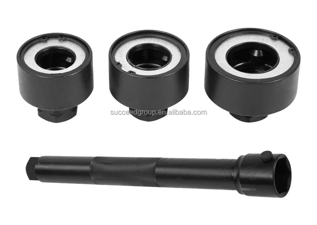 4Pcs Steering Rack Knuckle Tie Track Rod End Axial Joint Remover Installer Tool Kit