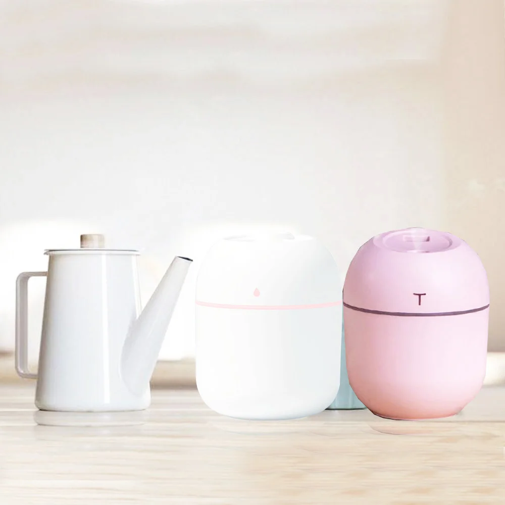 OEM Manufacturer 300ml Intelligent Ultrasonic 2 in 1 Cool Mist Double Spray Candle Aroma Diffuser For Household