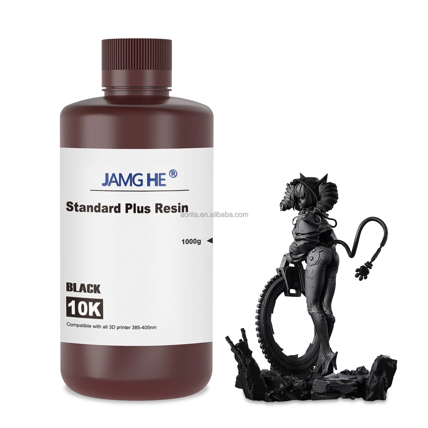 3D Printer Resin 405nm Fast UV-Curing Resin Photopolymer Resin for High Precision Rapid LCD 3D Printing