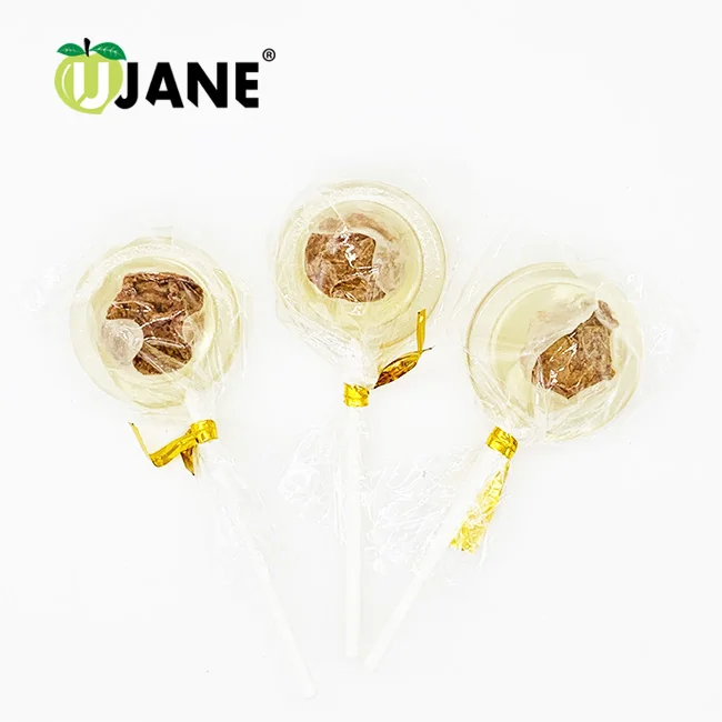 Hot sale OEM plum candy lollipop candy with OEM candy
