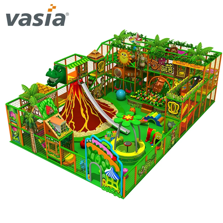 Commercial New Style toddler Children Soft Play Amusement Equipment Jungle kids play area Indoor Playground  slides sets