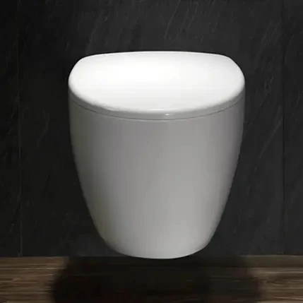 Empolo modern siphonic egg shape toilet bowl with bidet wall hung toilet installation in dubai sanitarios montado en la pared