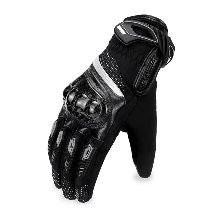 Driving Cycling Touch Screen Luxury Black Winter Gloves Latest Design Hand Gloves For Motorbike