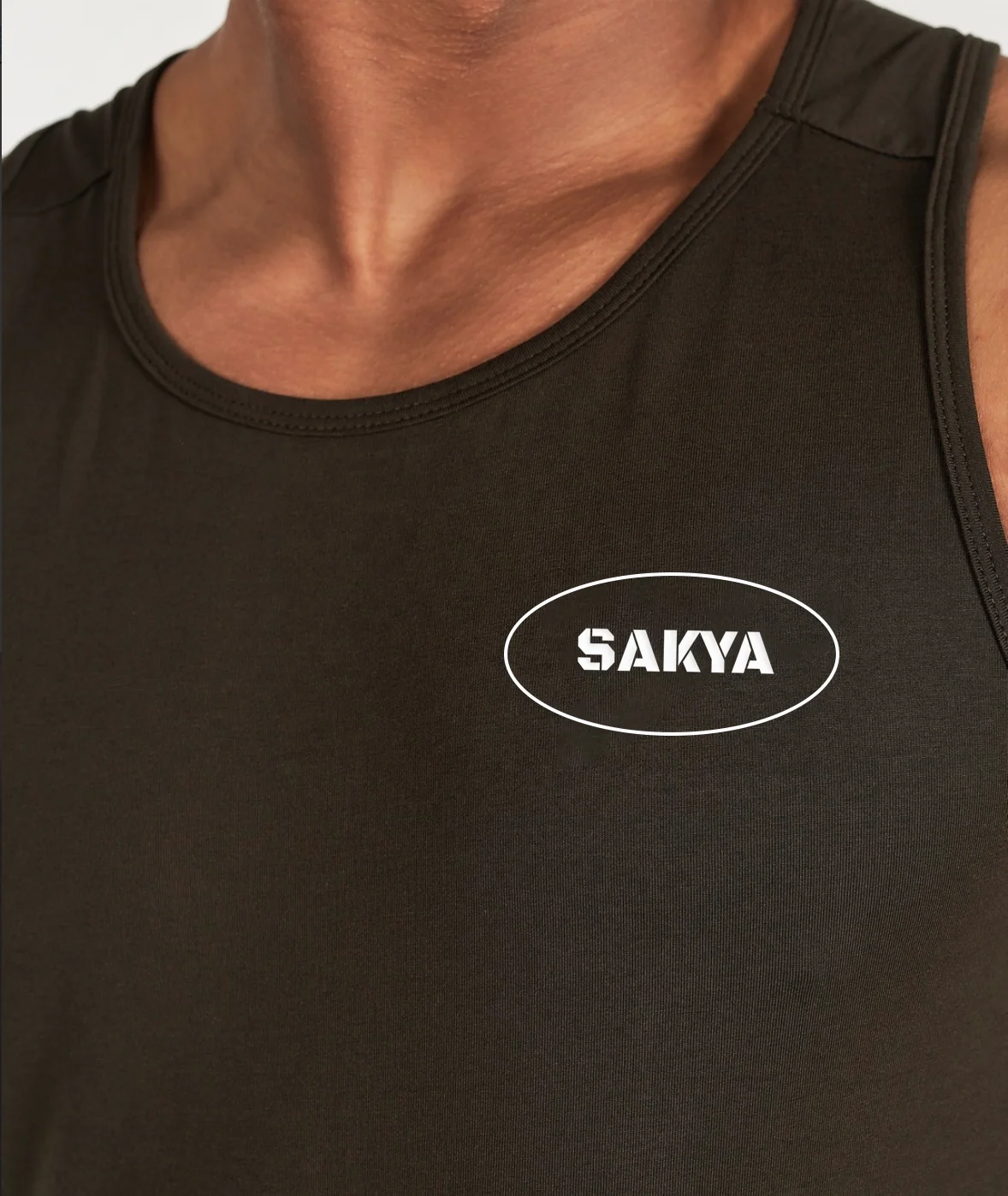 Wholesale Custom logo Cotton Moisture Wicking Muscle Athletic Shirts Sleeveless Fitness Wear Workout Men Gym Tank Top For Men