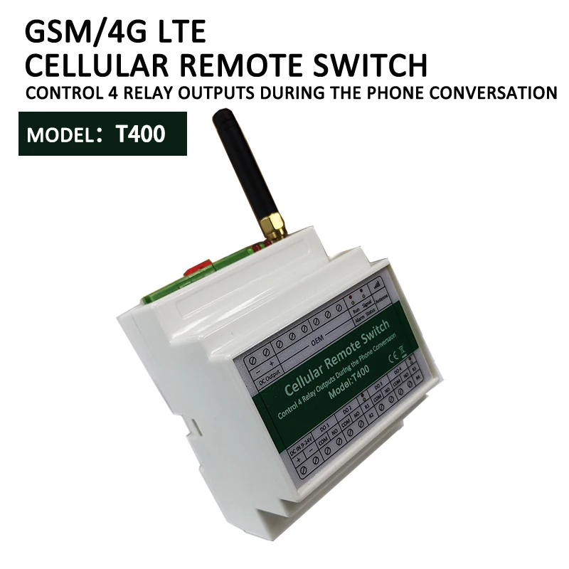 2G беспроводной 4 Реле Выход дистанционный Gsm реле переключатель SMS контроллер сигнализации ворота Открыватель