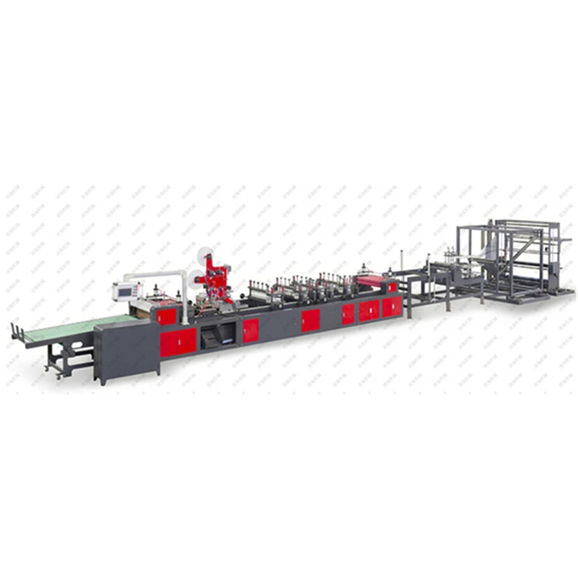 Manufacturer made red steel air bubble kraft paper envelope making machine