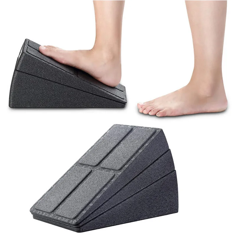 Squat Wedge Block for Heel Elevated Squat Weightlifting Calf Stretcher Slant Board for Squat Improve Mobility Balance Strength