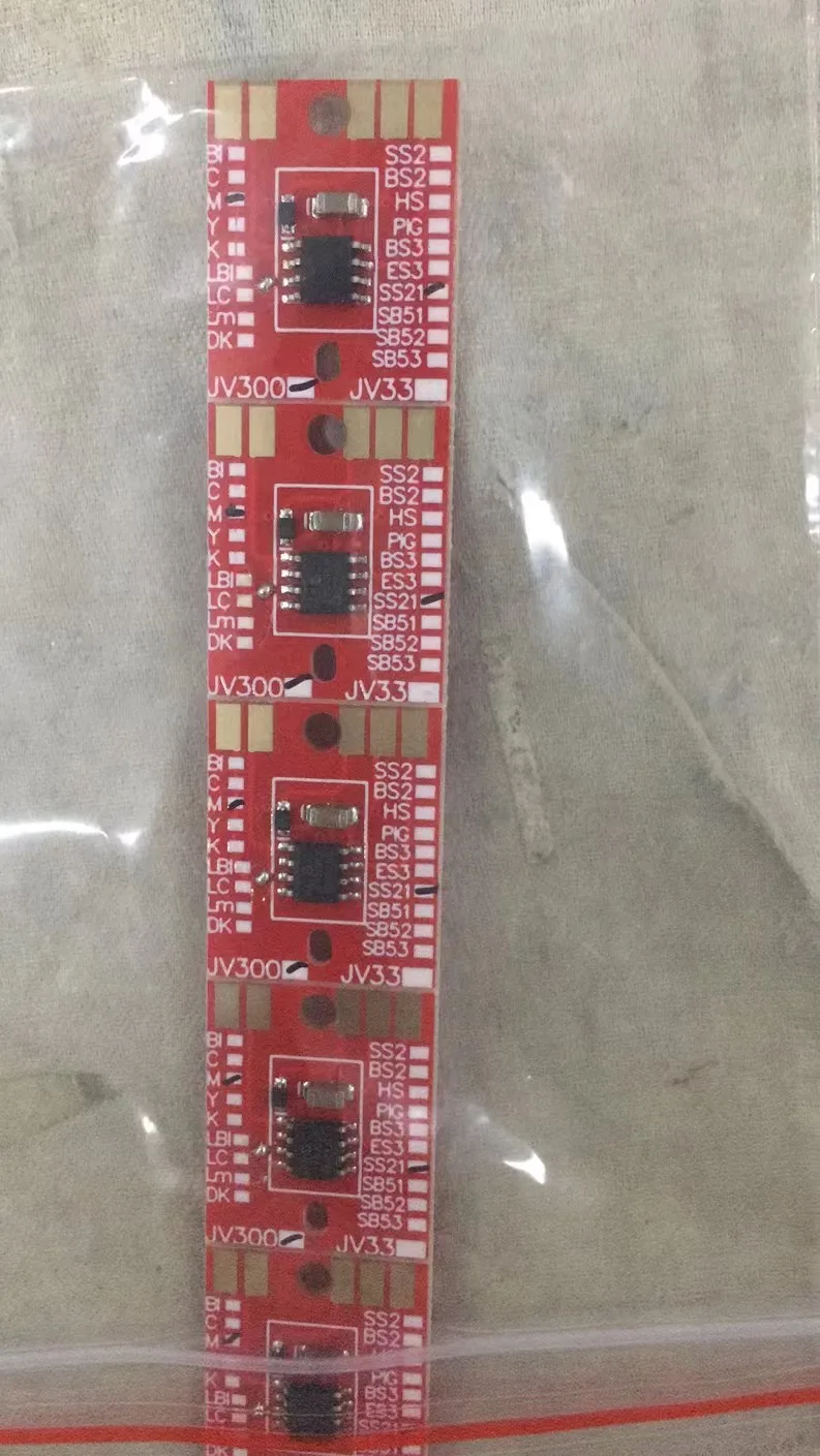 New Mimaki SS21 C/M/Y/K Permanent Auto Reset Ink Cartridge Chip for Mimaki