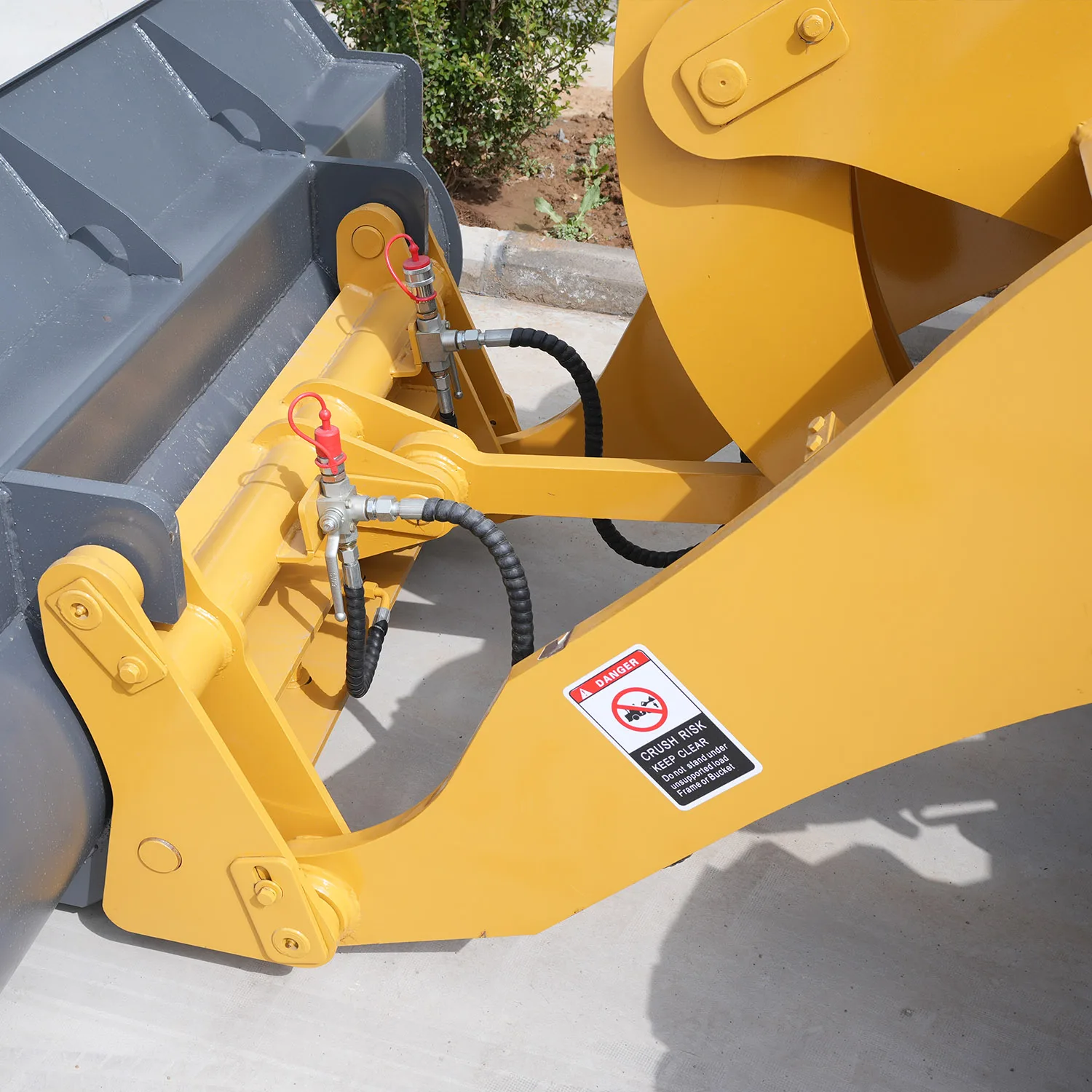 1 ton 2 ton 3 ton JIELI Wheel loader with remote monitoring system  made in CHINA