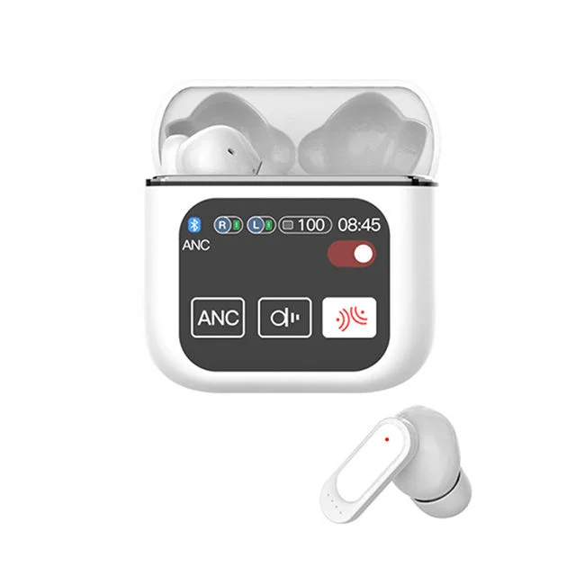ANC ENC LED Touch Screen SE60 Wireless Headphone TWS Wireless Earphones Active Noise Cancellation Sport Earphone