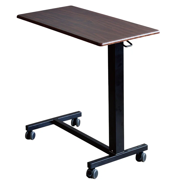 ENT-1001H hospital dining table wheelchair tables for disabled Adjustable Patient overbed Table