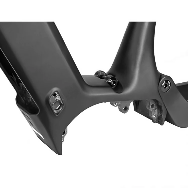 Bafang Ultra Mid Drive 1000W Carbon Fiber Full Suspension E Bike Electric Bicycle Frame With Motor Set