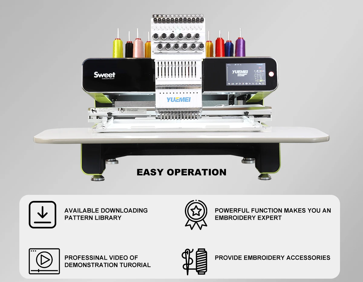 Amazing New Brand Sales For Tajima 12 Needles Embroidery Machine