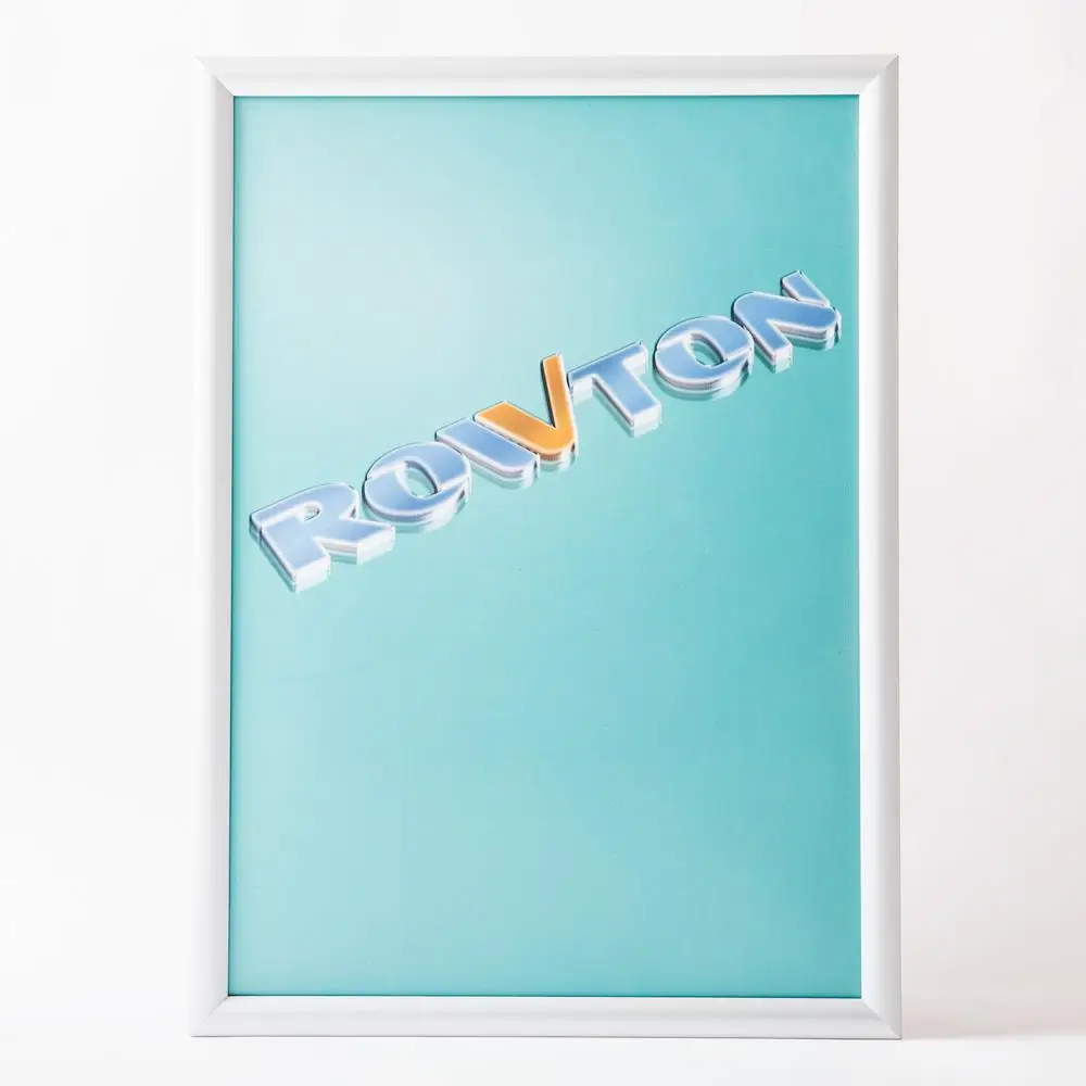 Free sample aluminum alloy poster frame 25mm advertising snap frame