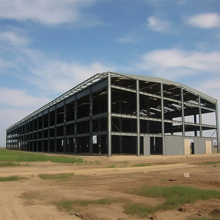 Giantsmade Steel Frame Construction Pole Barn Prefabricated Warehouse Metal Building Steel Structure Shed Workshop