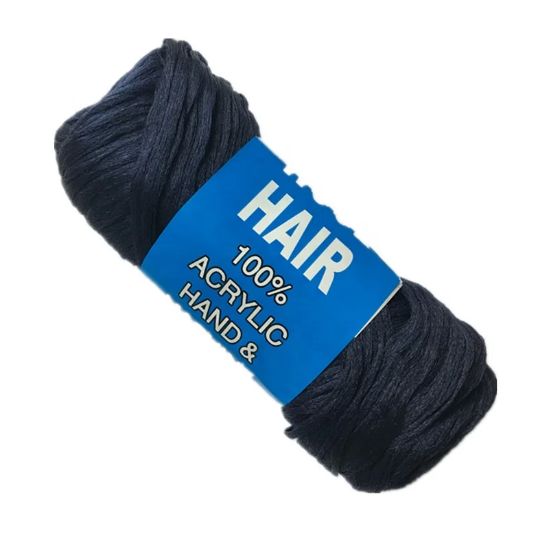 Cynthia Brazil Wool Hair Yarn for African Synthetic Braiding Hair Threading Cheap Price 70g/roll