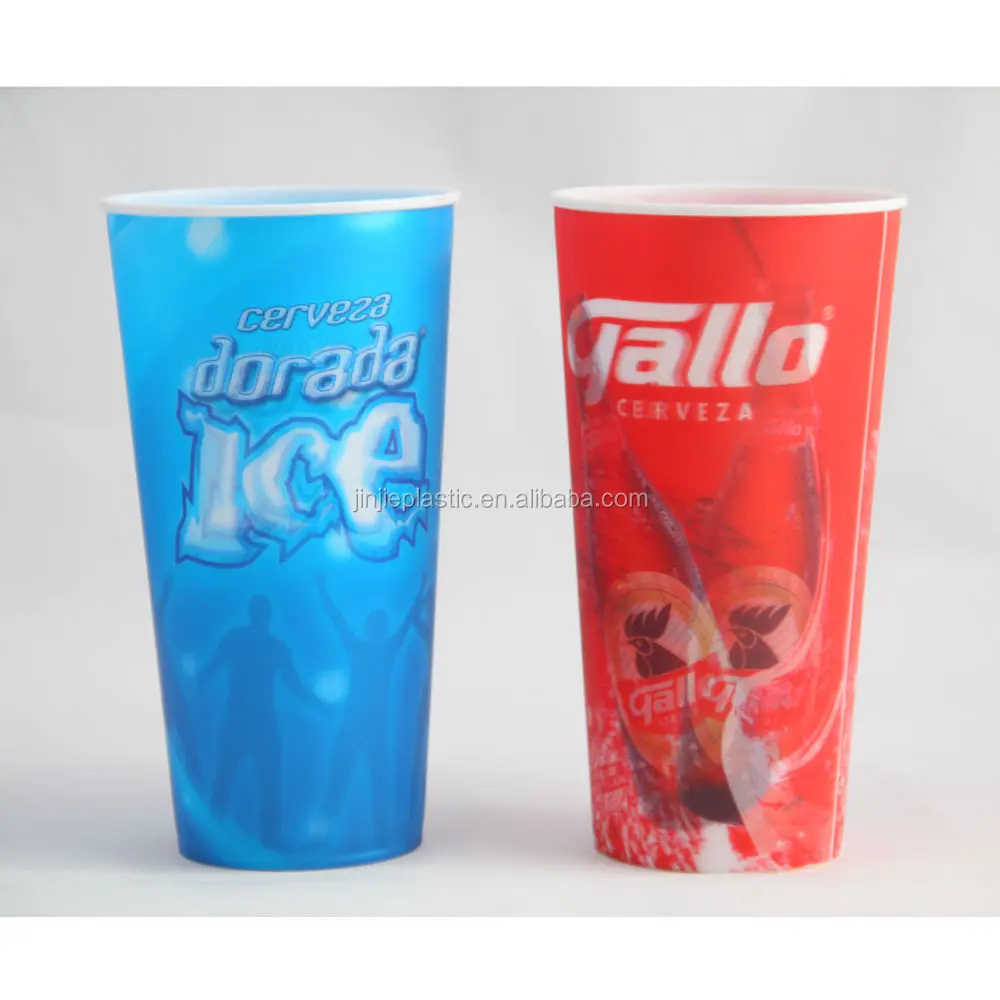 Wholesale Food Safe Custom Logo 3D Lenticular 44Oz Plastic Cup