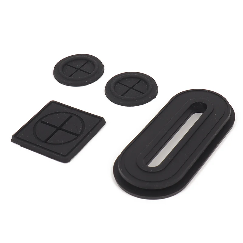 Custom PVC Earphone Rubber Headphone Jack Patch Hole Port Sew On Backpack Bag