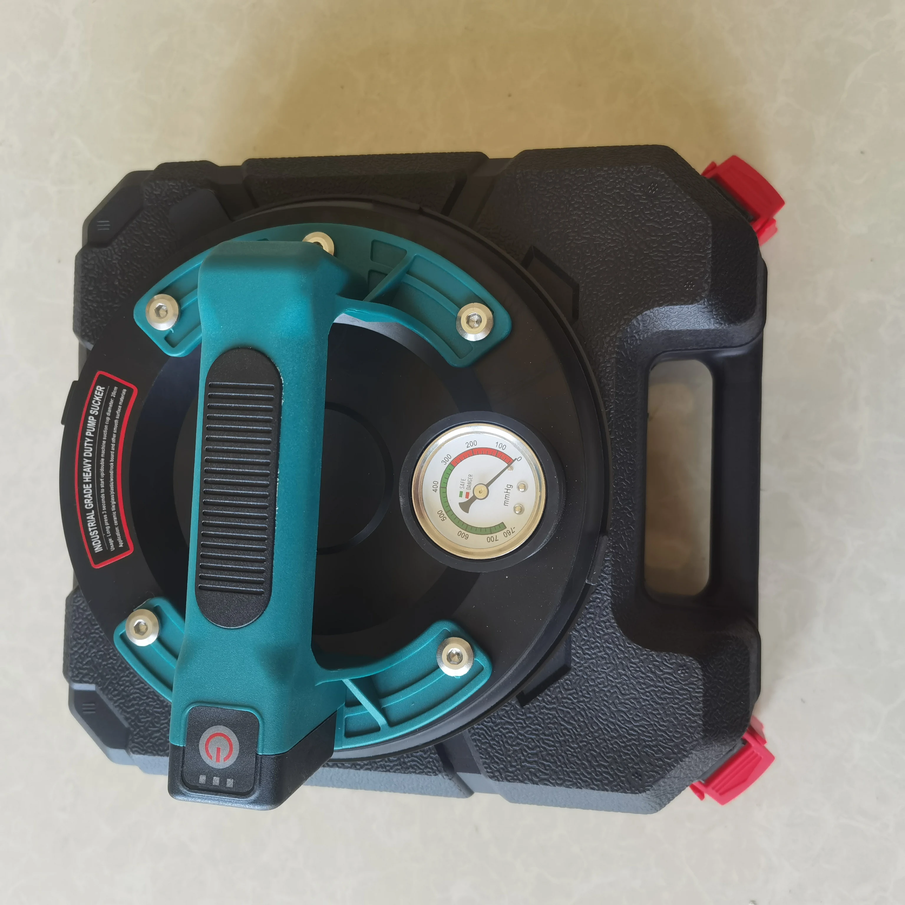 Cordless Heavy Duty Handheld Vacuum Cup Glass Lifter Granite Glass Suction Cup Tile Rubber Sucker