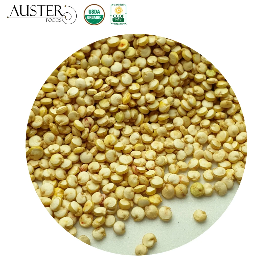 
Organic Royal White Quinoa - Purity 99.98 % MIN - Organic Cultivation 