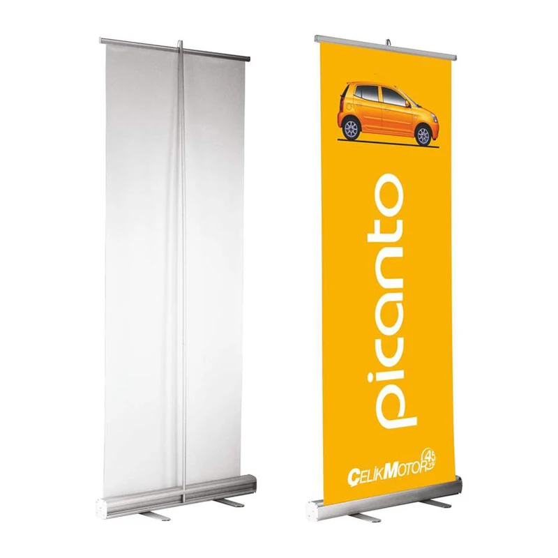 Roll Up Banner Stand Display Printing Aluminum High Quality Outdoor Exhibit Display